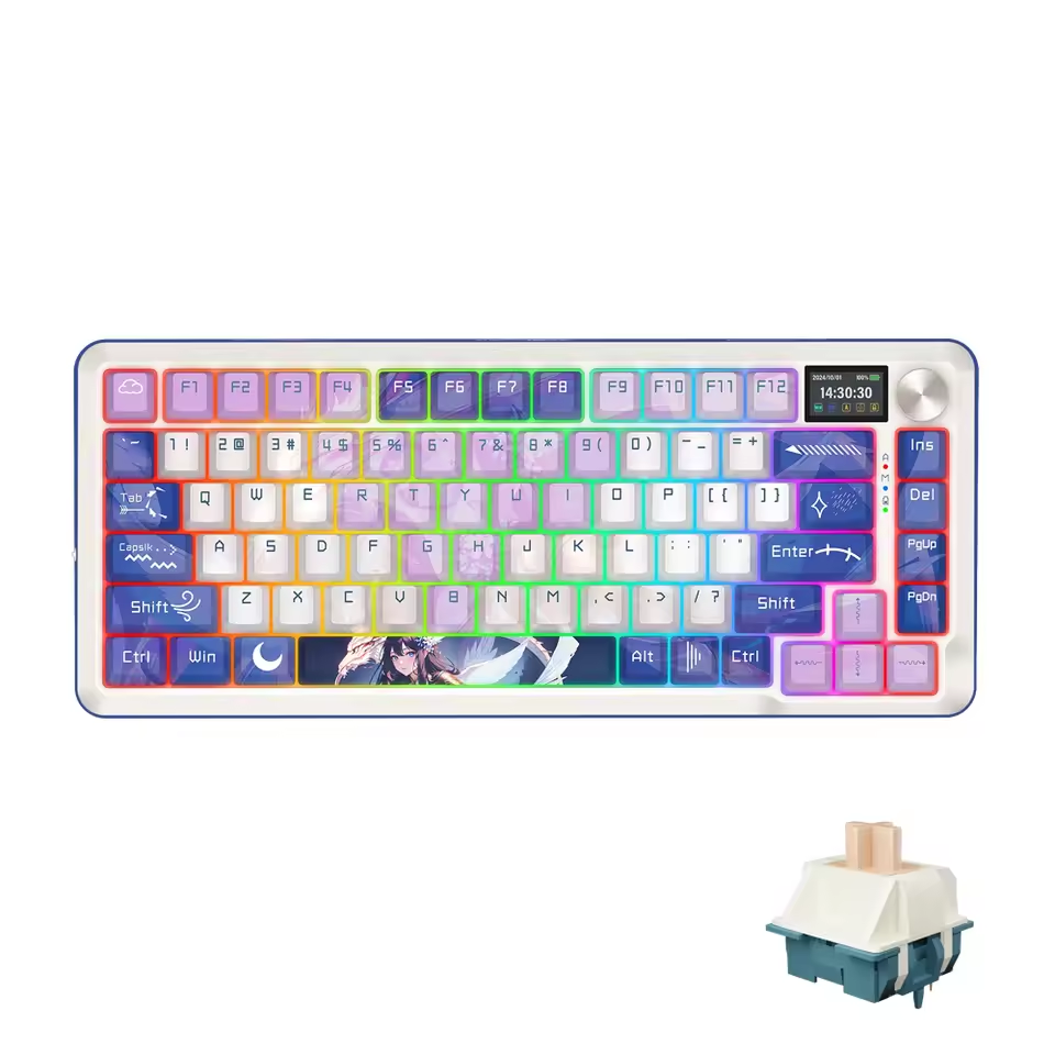 Redragon K708AK-RGB PRO Flekact Pro BT 2.4GHz Wireless Gaming Keyboard Redragon K708AK-RGB PRO Flekact Pro BT 2.4GHz Wireless Gaming Keyboard